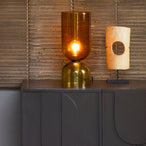 Gigi tafellamp glas 38x015cm spices