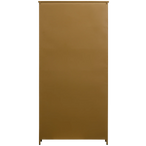 Exhibit xl 2-deurs vitrinekast metaal honinggeel