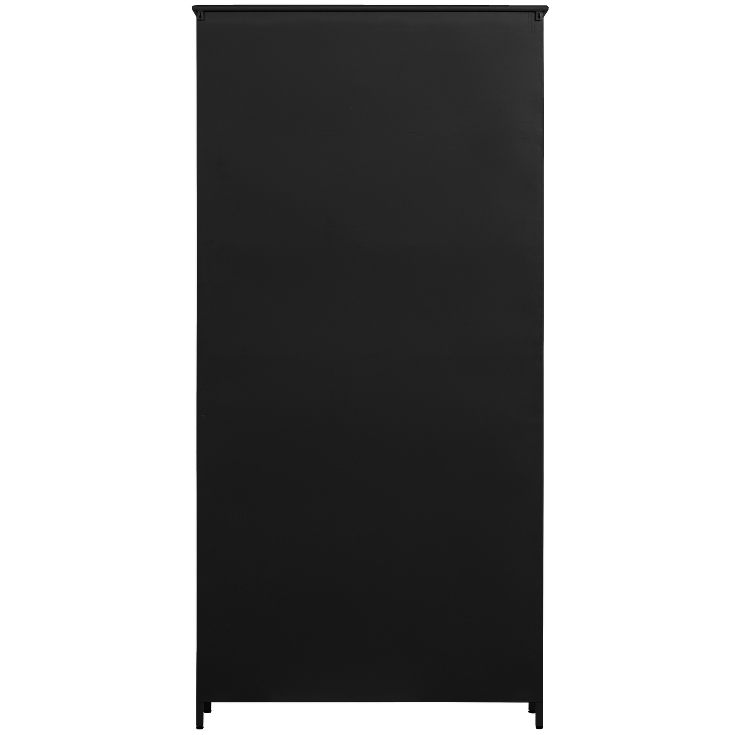 Exhibit XL 2-deurs vitrinekast metaal zwart