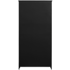 Exhibit XL 2-deurs vitrinekast metaal zwart