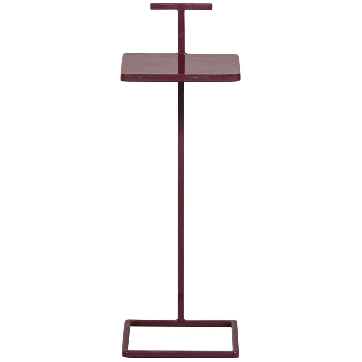 Toste bijzettafel metaal aubergine