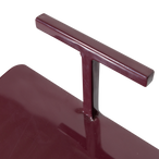 Toste bijzettafel metaal aubergine