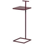 Toste bijzettafel metaal aubergine
