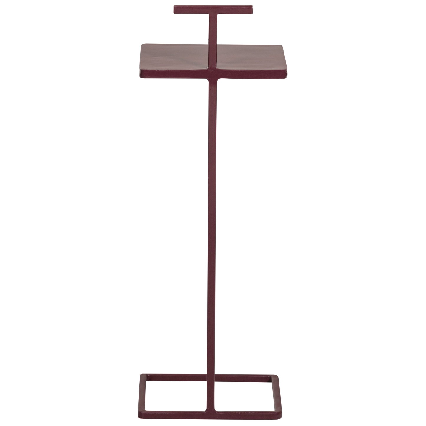 Toste bijzettafel metaal aubergine