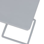 Toste bijzettafel metaal lichtblauw