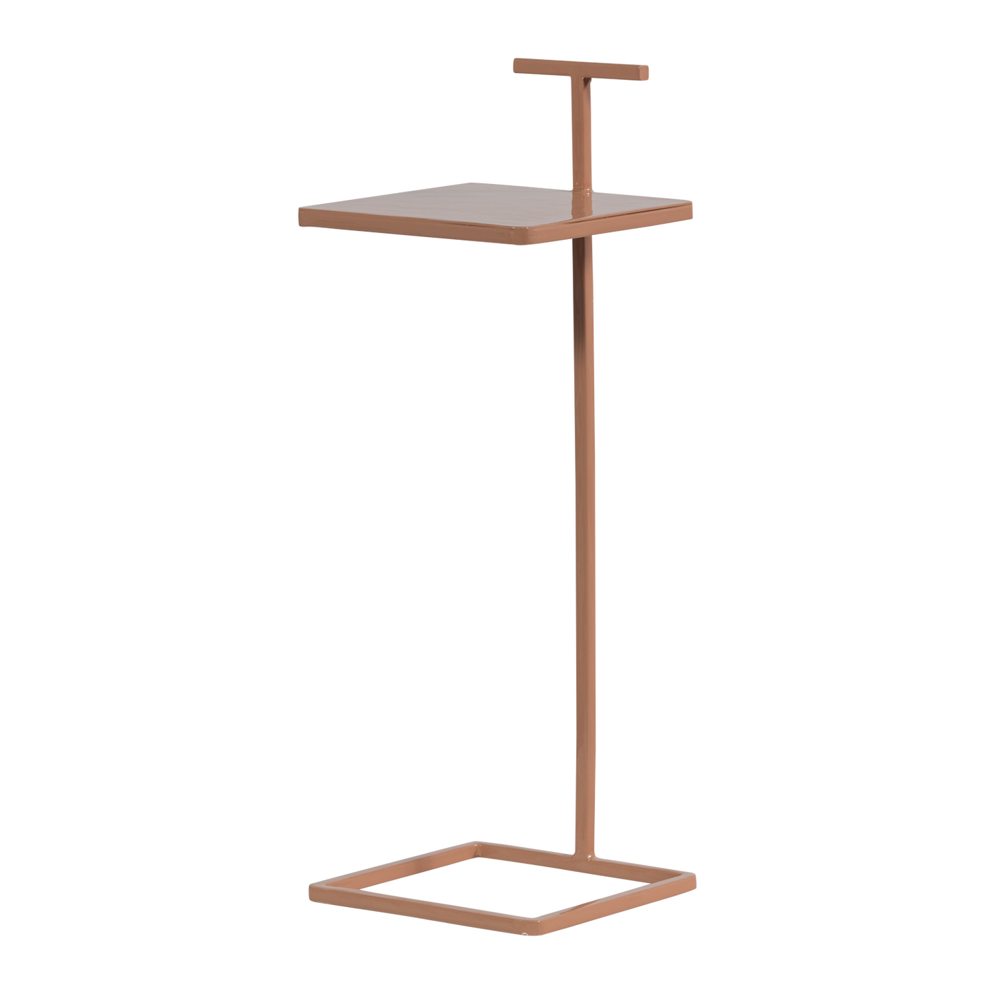 Toste bijzettafel metaal oudroze