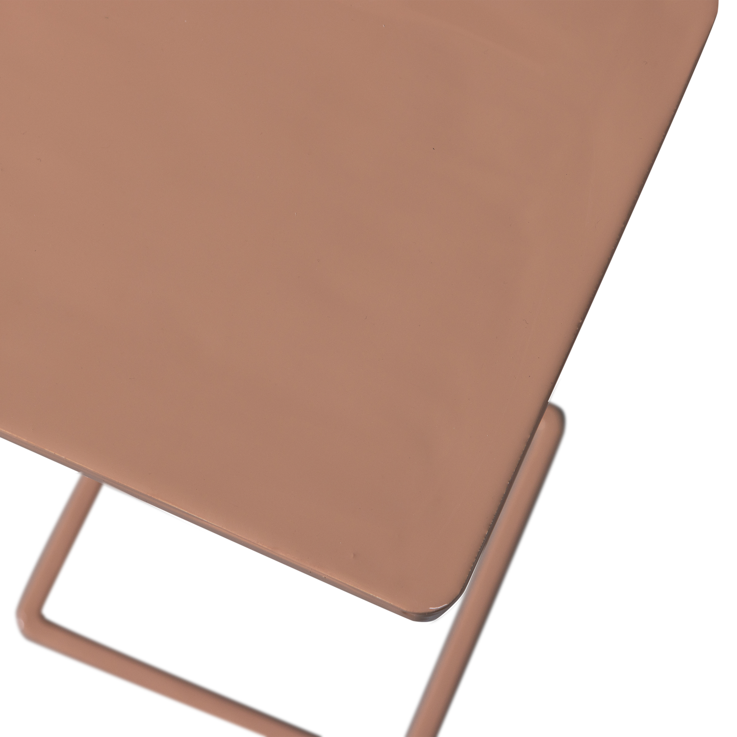 Toste bijzettafel metaal oudroze