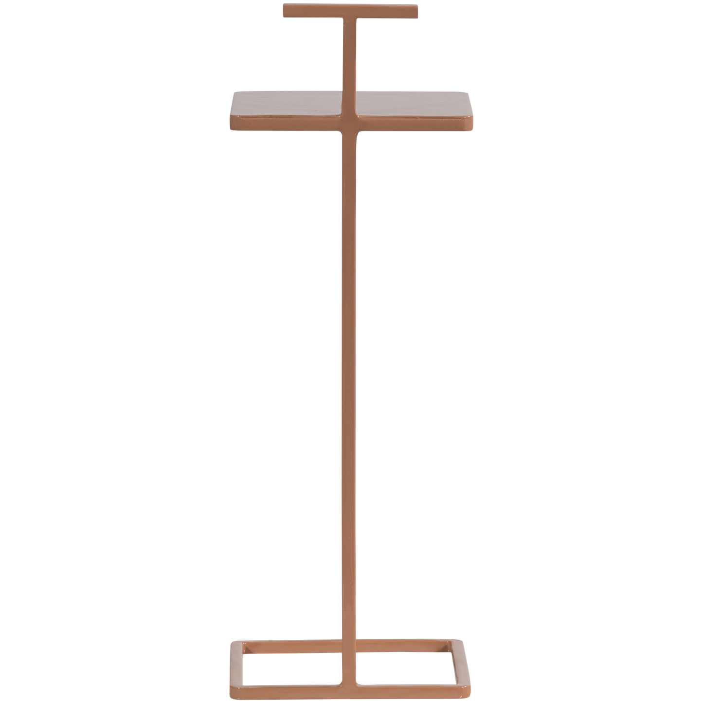 Toste bijzettafel metaal oudroze