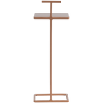 Toste bijzettafel metaal oudroze