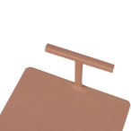 Toste bijzettafel metaal oudroze