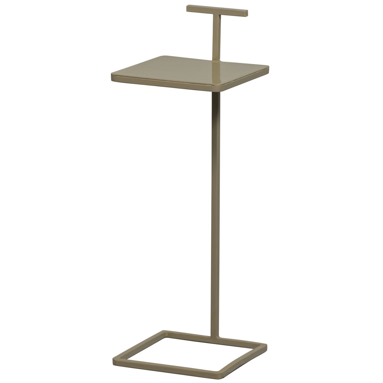 Toste bijzettafel metaal donker zand