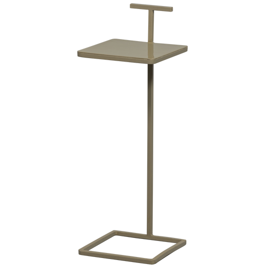 Toste bijzettafel metaal donker zand