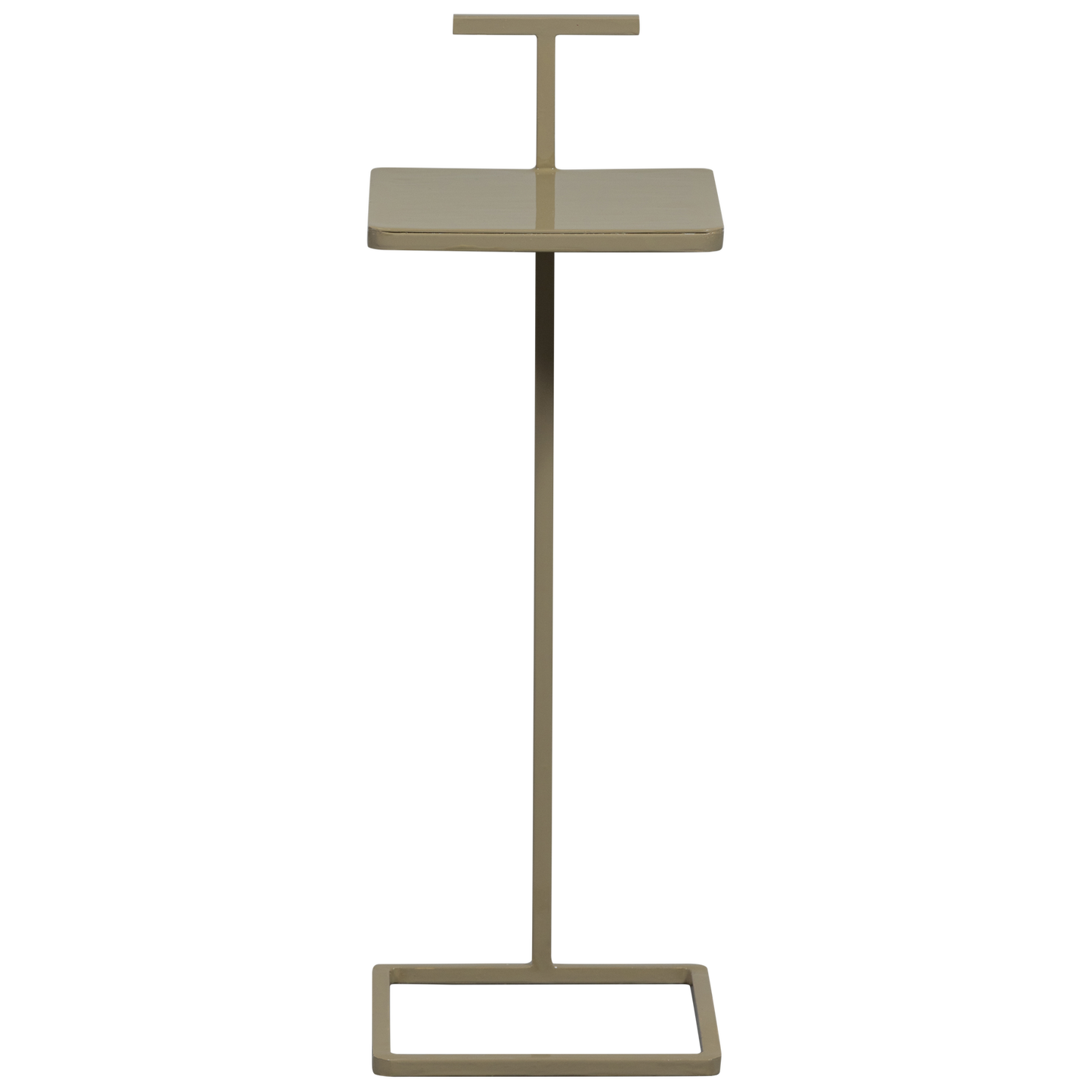 Toste bijzettafel metaal donker zand