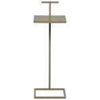 Toste bijzettafel metaal donker zand