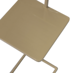 Toste bijzettafel metaal donker zand