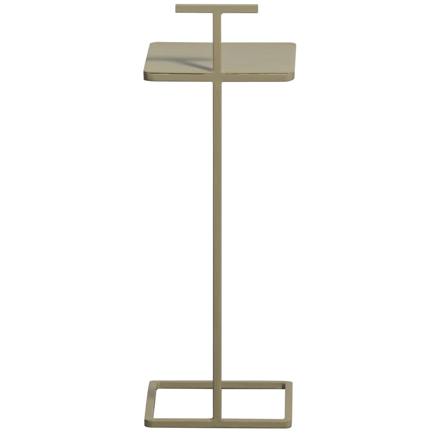 Toste bijzettafel metaal donker zand