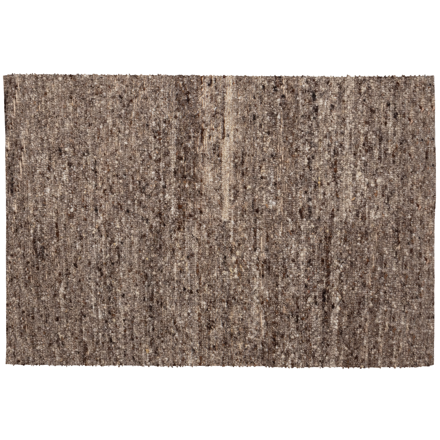 Efia vloerkleed wol bruin melange 170x240cm