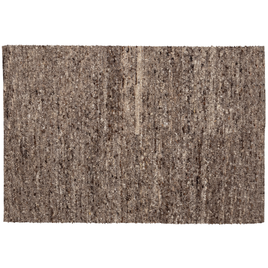 Efia vloerkleed wol bruin melange 170x240cm