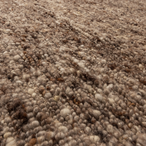 Efia vloerkleed wol bruin melange 170x240cm