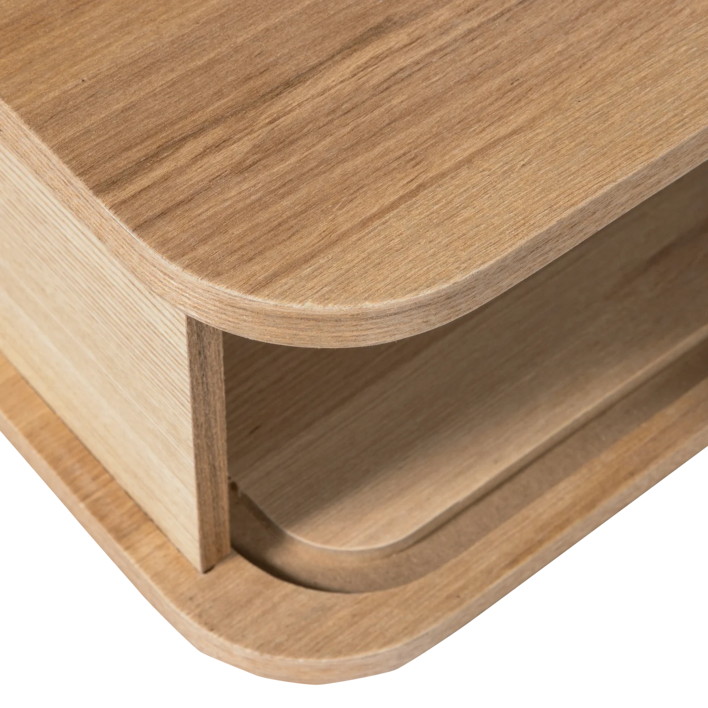 Jena hangend nachtkastje links/rechts hout naturel