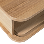 Jena hangend nachtkastje links/rechts hout naturel