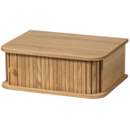 Jena hangend nachtkastje links/rechts hout naturel