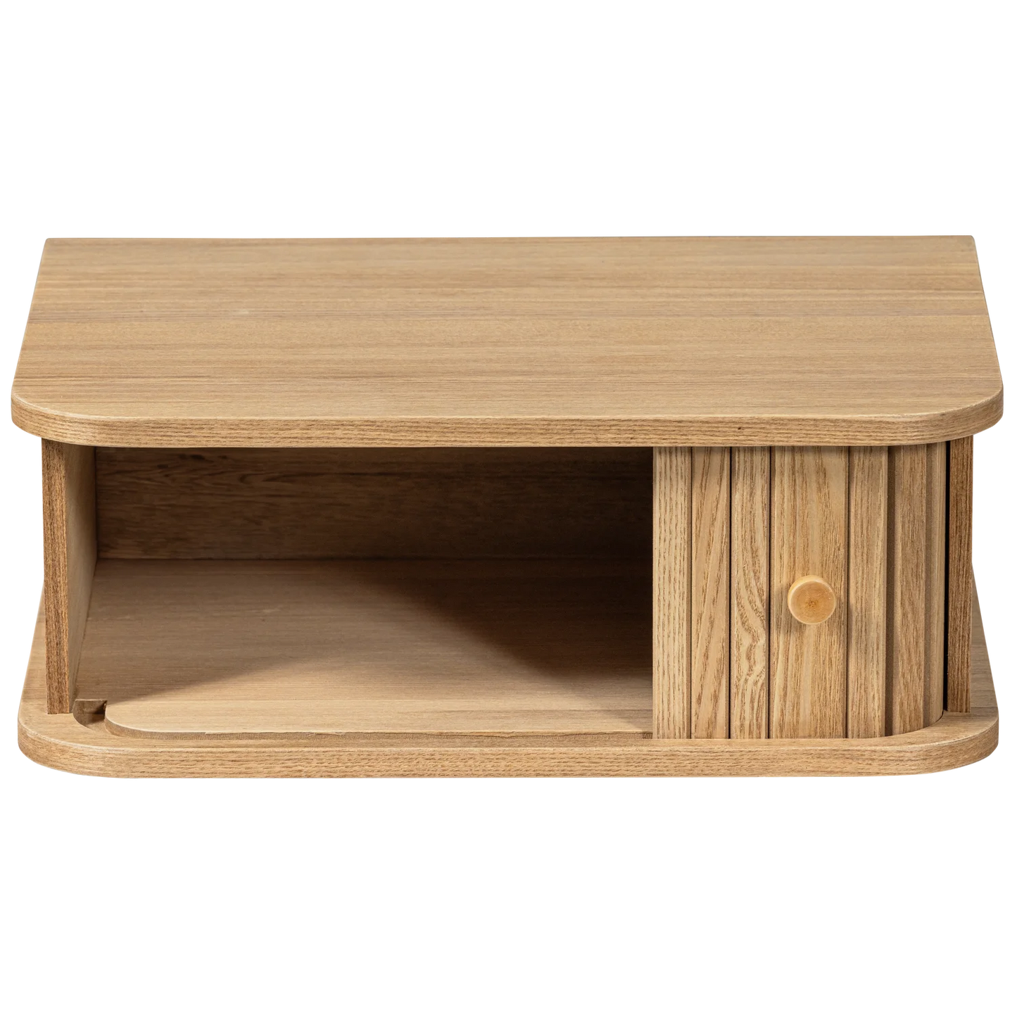 Jena hangend nachtkastje links/rechts hout naturel