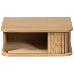 Jena hangend nachtkastje links/rechts hout naturel