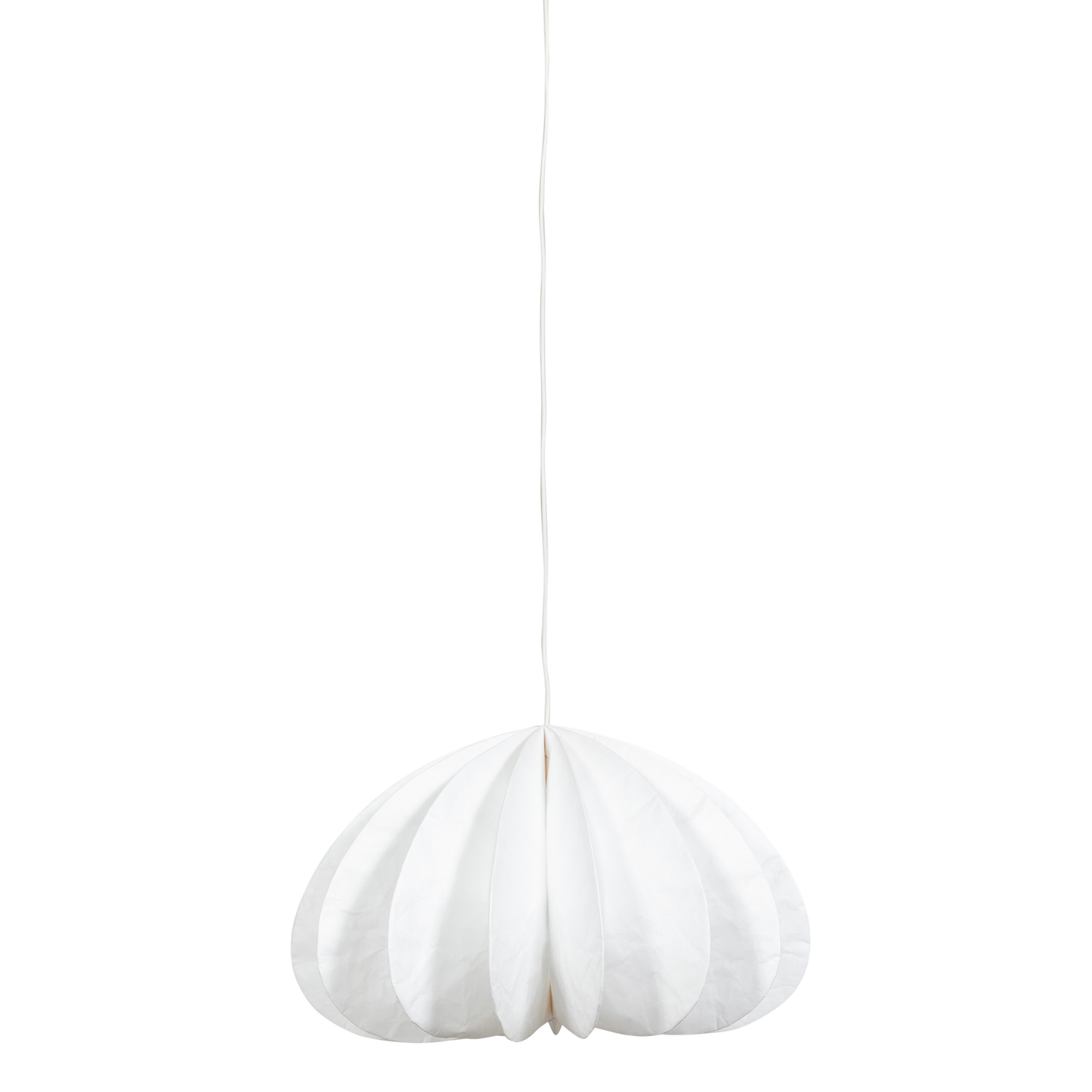 Dalia hanglamp tyvek papier wit 37xØ60cm