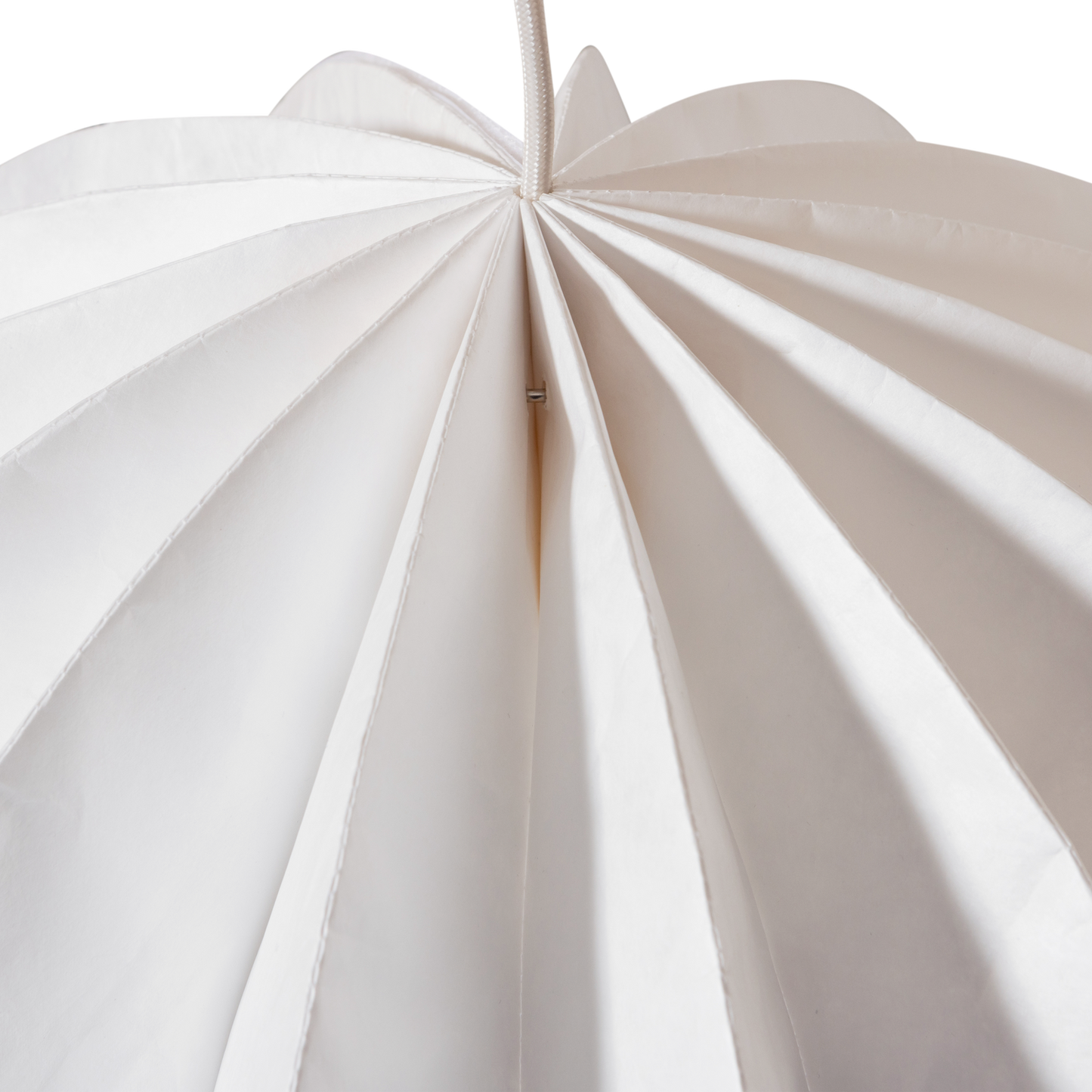 Dalia hanglamp tyvek papier wit 37xØ60cm