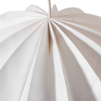 Dalia hanglamp tyvek papier wit 37xØ60cm