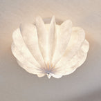 Dalia plafond/wandlamp tyvek papier wit 28xo40 cm