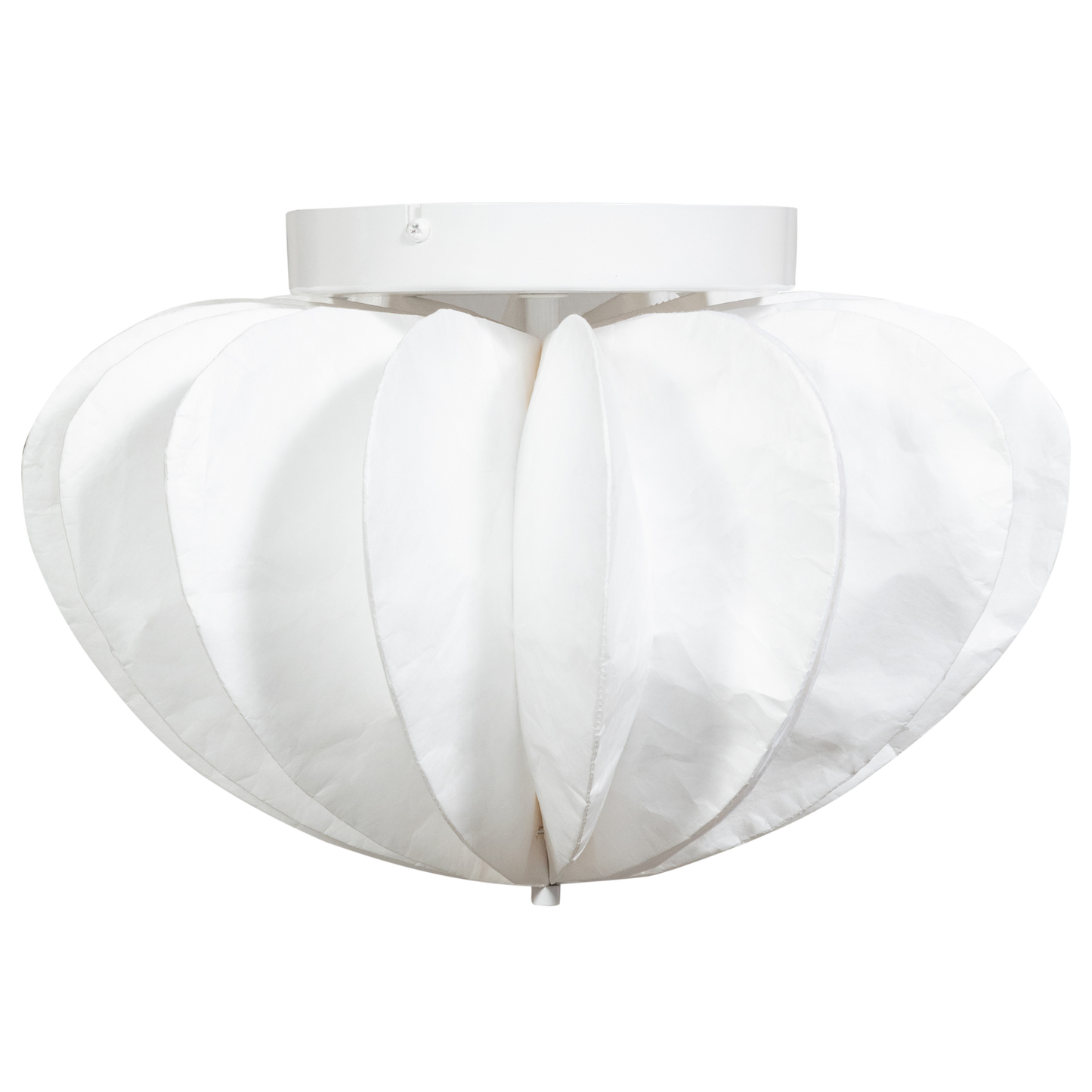 Dalia plafond/wandlamp tyvek papier wit 28xØ40cm