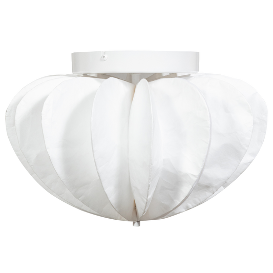 Dalia plafond/wandlamp tyvek papier wit 28xo40 cm