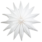 Dalia plafond/wandlamp tyvek papier wit 28xo40 cm