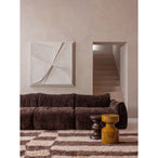 Jonah bijzettafel hout donkerbruin 42 x ø30cm