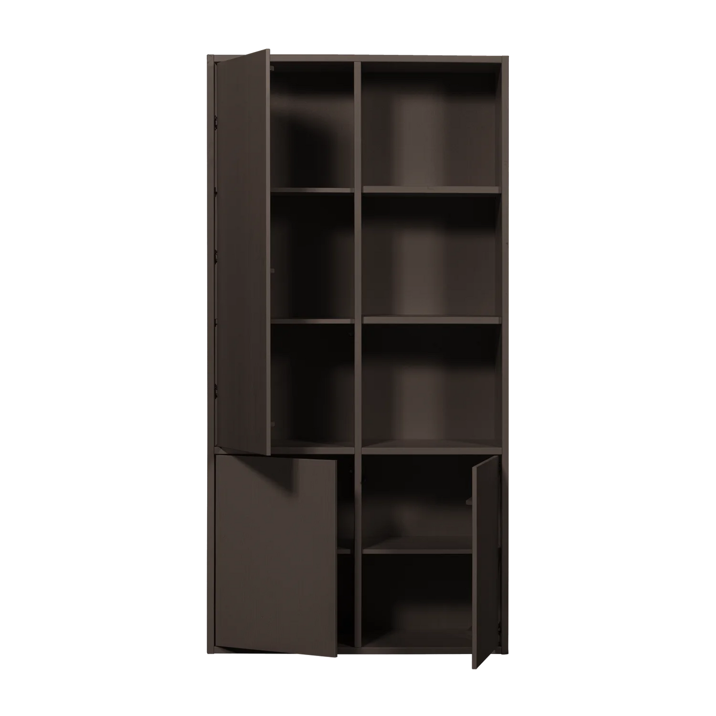 Merel opbergkast grenen middenbruin [fsc]