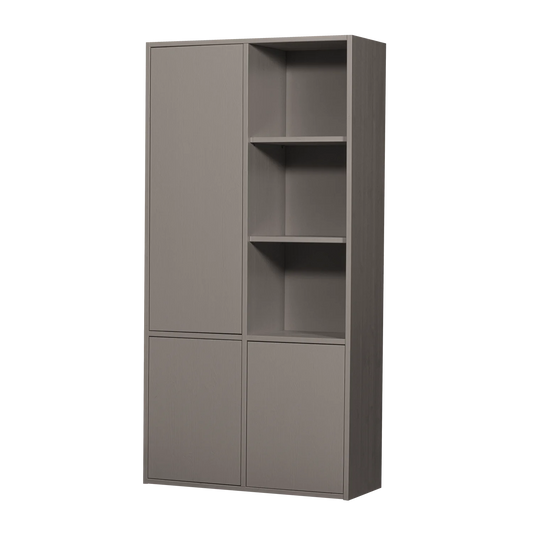 Merel opbergkast grenen warmgrijs [fsc]