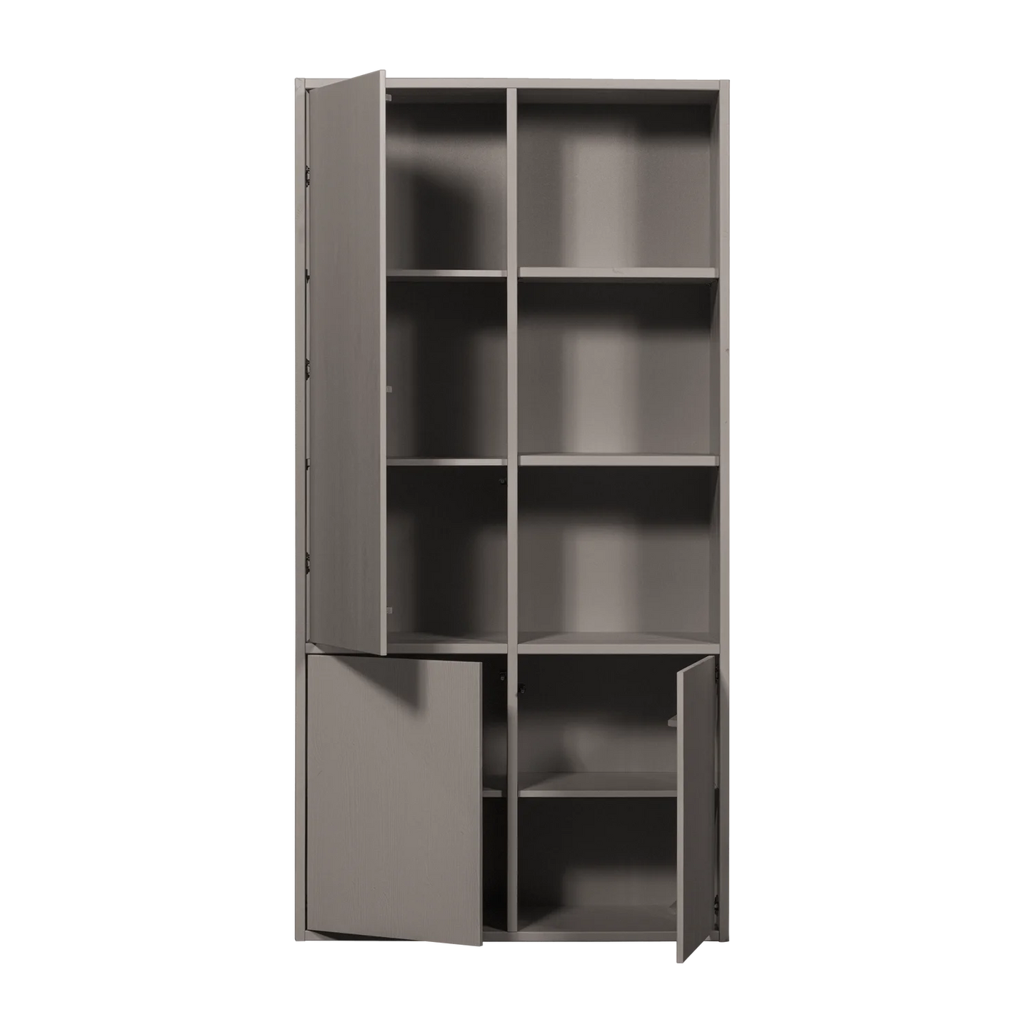 Merel opbergkast grenen warmgrijs [fsc]