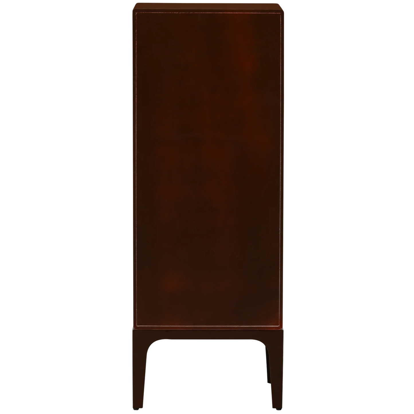 Merge ladekast 6 lades hout bruin/rood