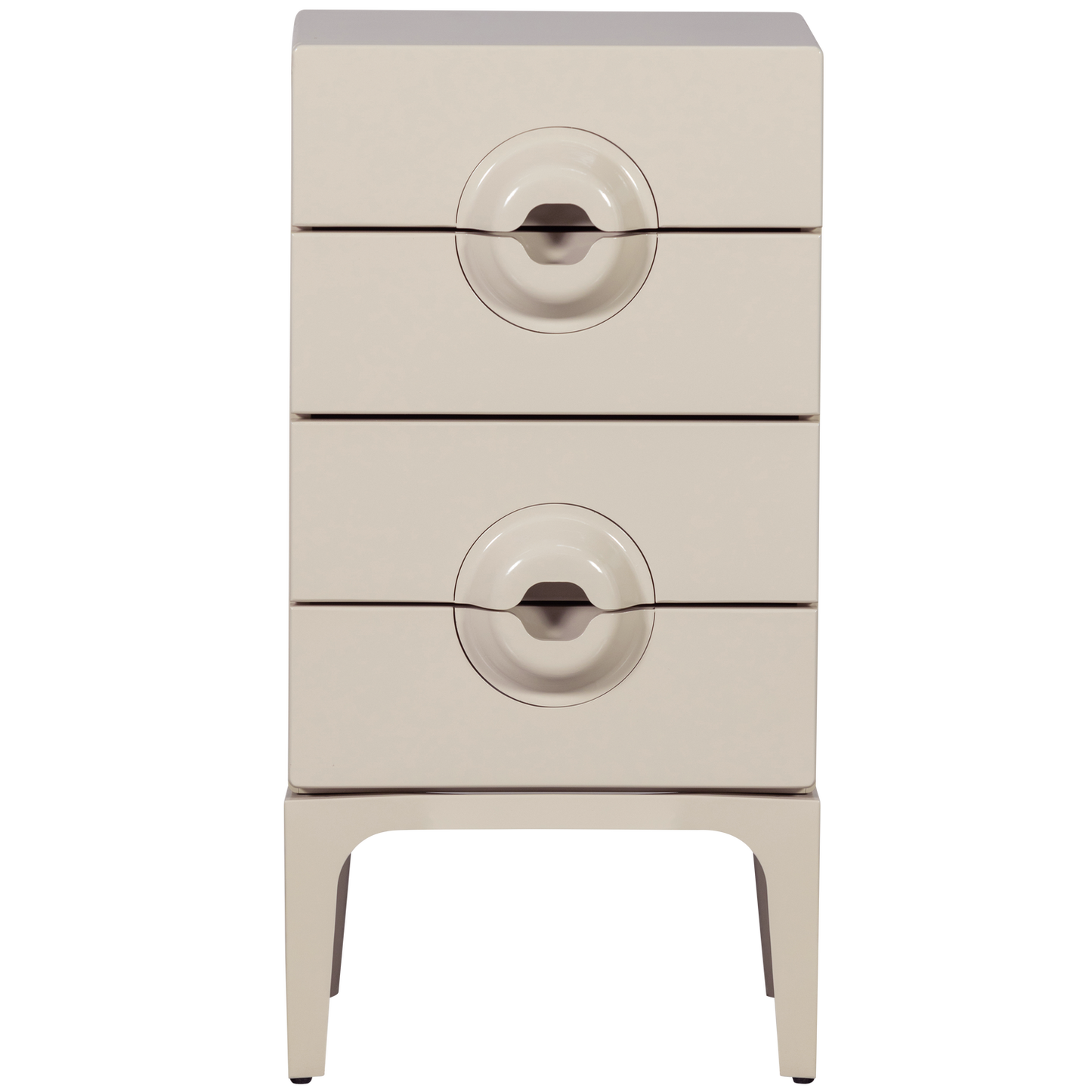 Merge ladekast 4 lades hout greige