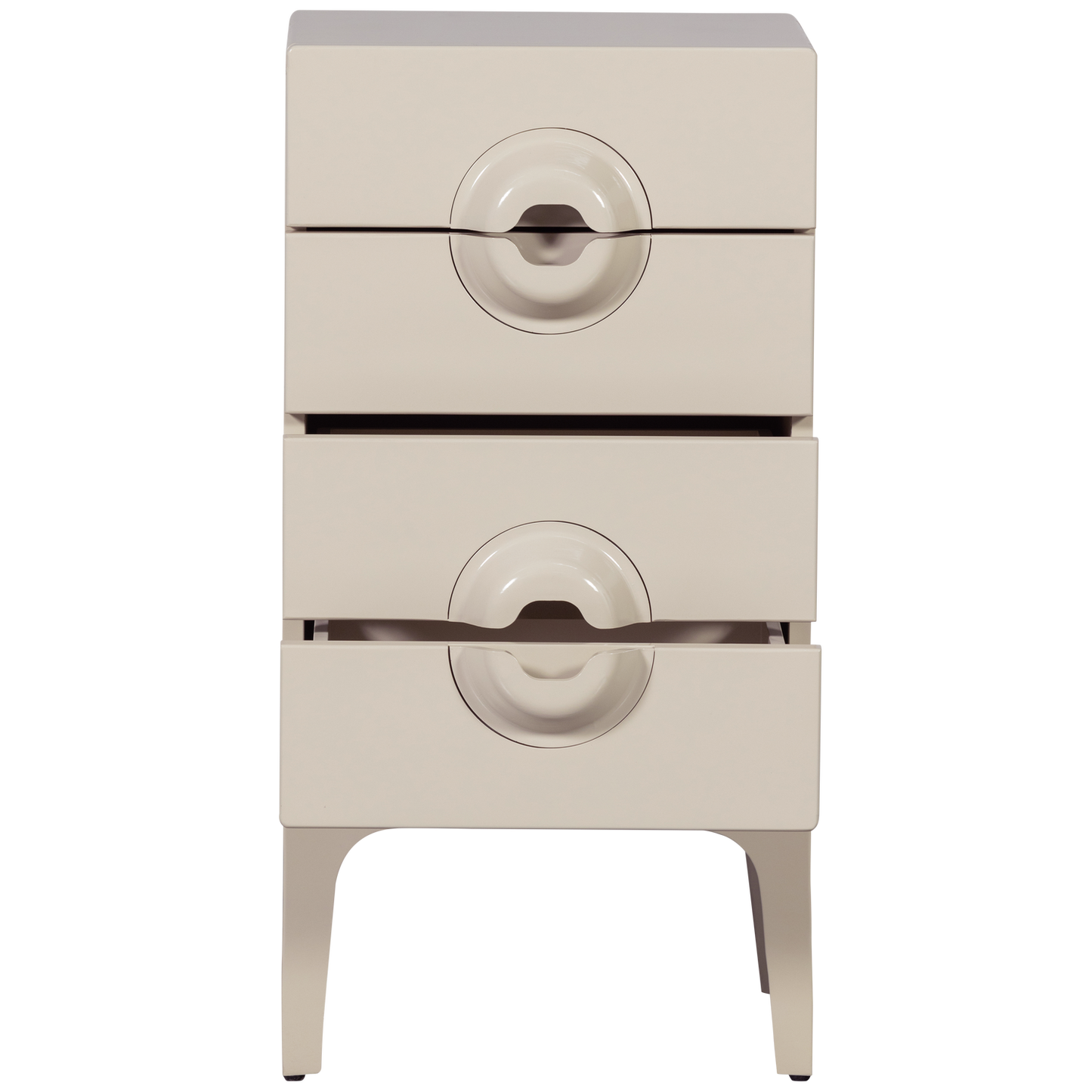 Merge ladekast 4 lades hout greige