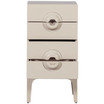 Merge ladekast 4 lades hout greige
