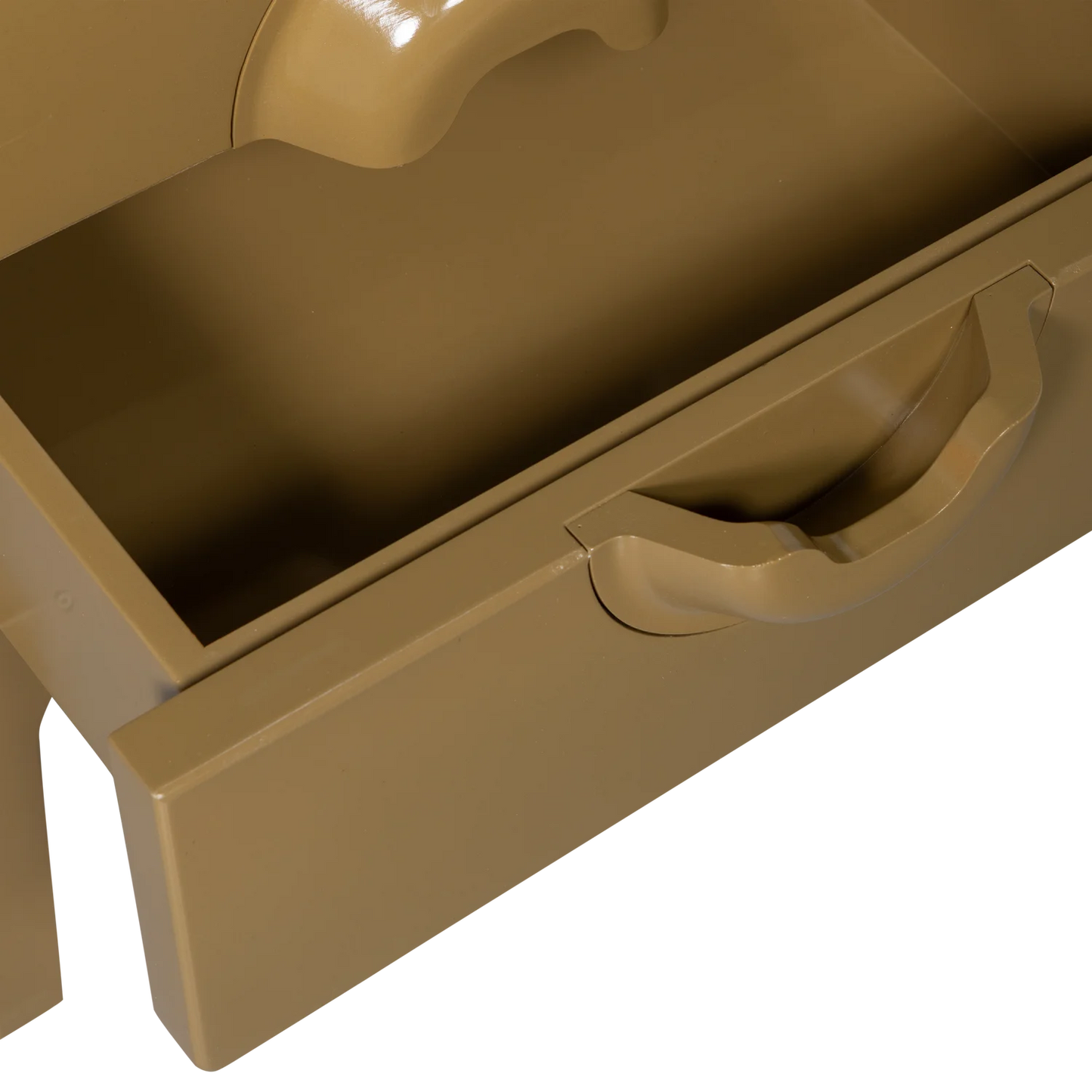 Merge ladekast/nachtkastje 2 lades hout honinggeel