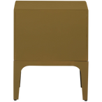 Merge ladekast/nachtkastje 2 lades hout honinggeel