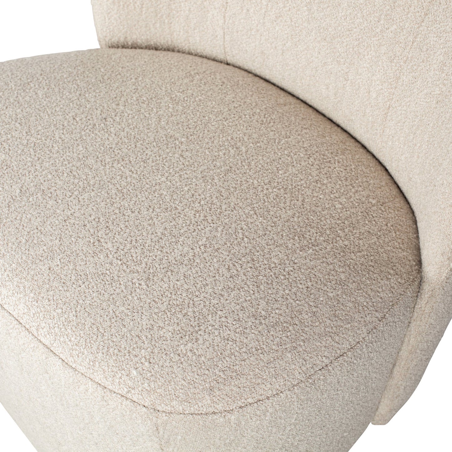 Lofty fauteuil boucle naturel