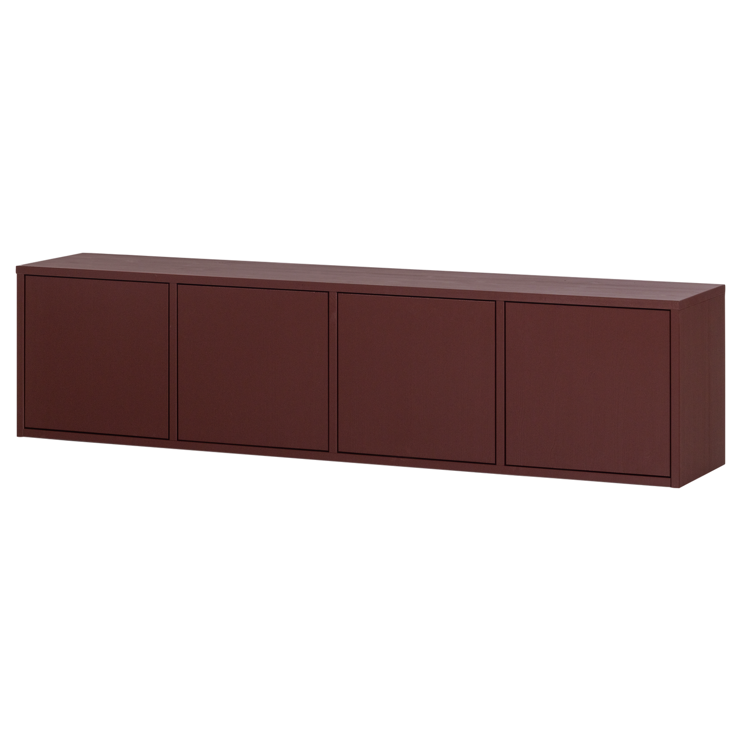Merel tv meubel grenen bordeauxrood [fsc]