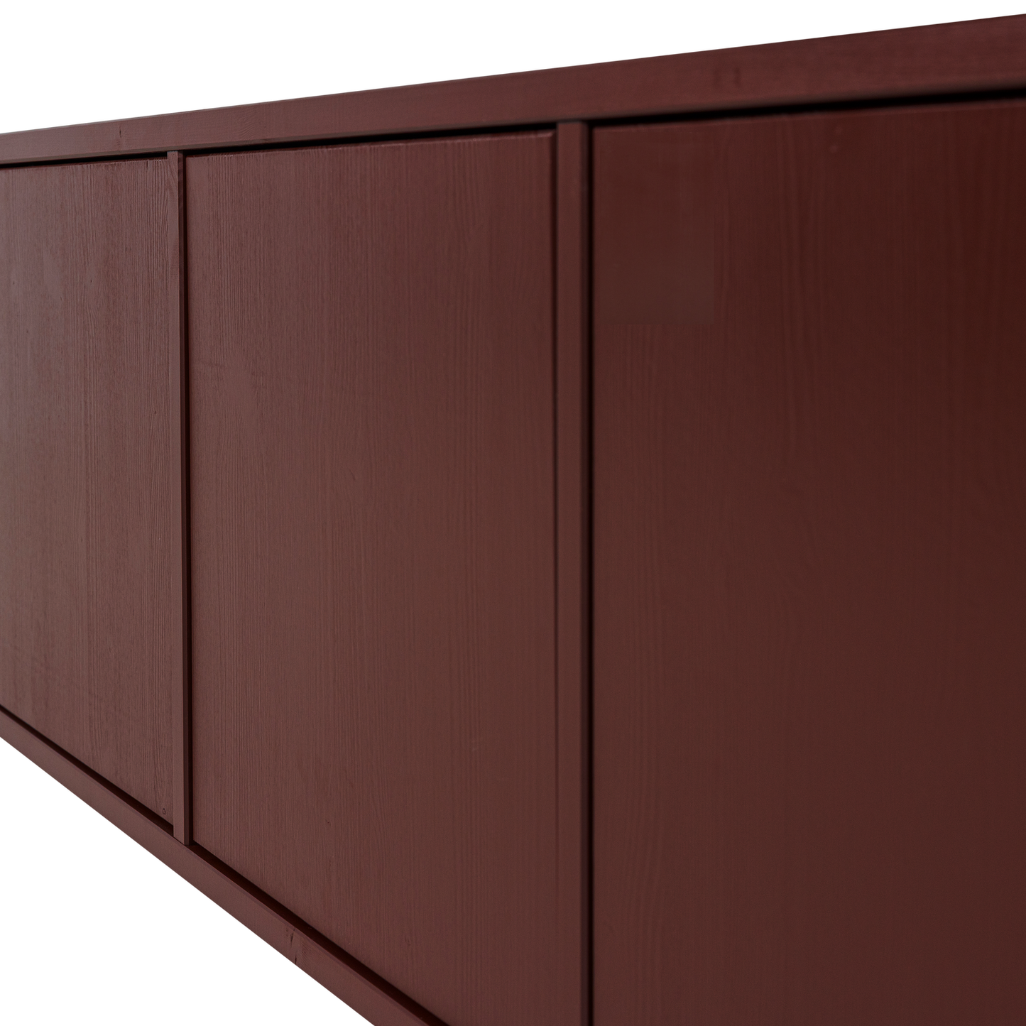 Merel tv meubel grenen bordeauxrood [fsc]