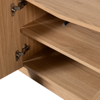 Zuma tv meubel 133cm eiken transparant [fsc]