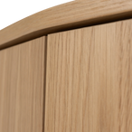 Zuma hoge kast 67 cm eiken fineer transparant [fsc]